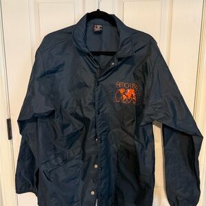 Vintage '86 Navy Men’s Windbreaker Jacket